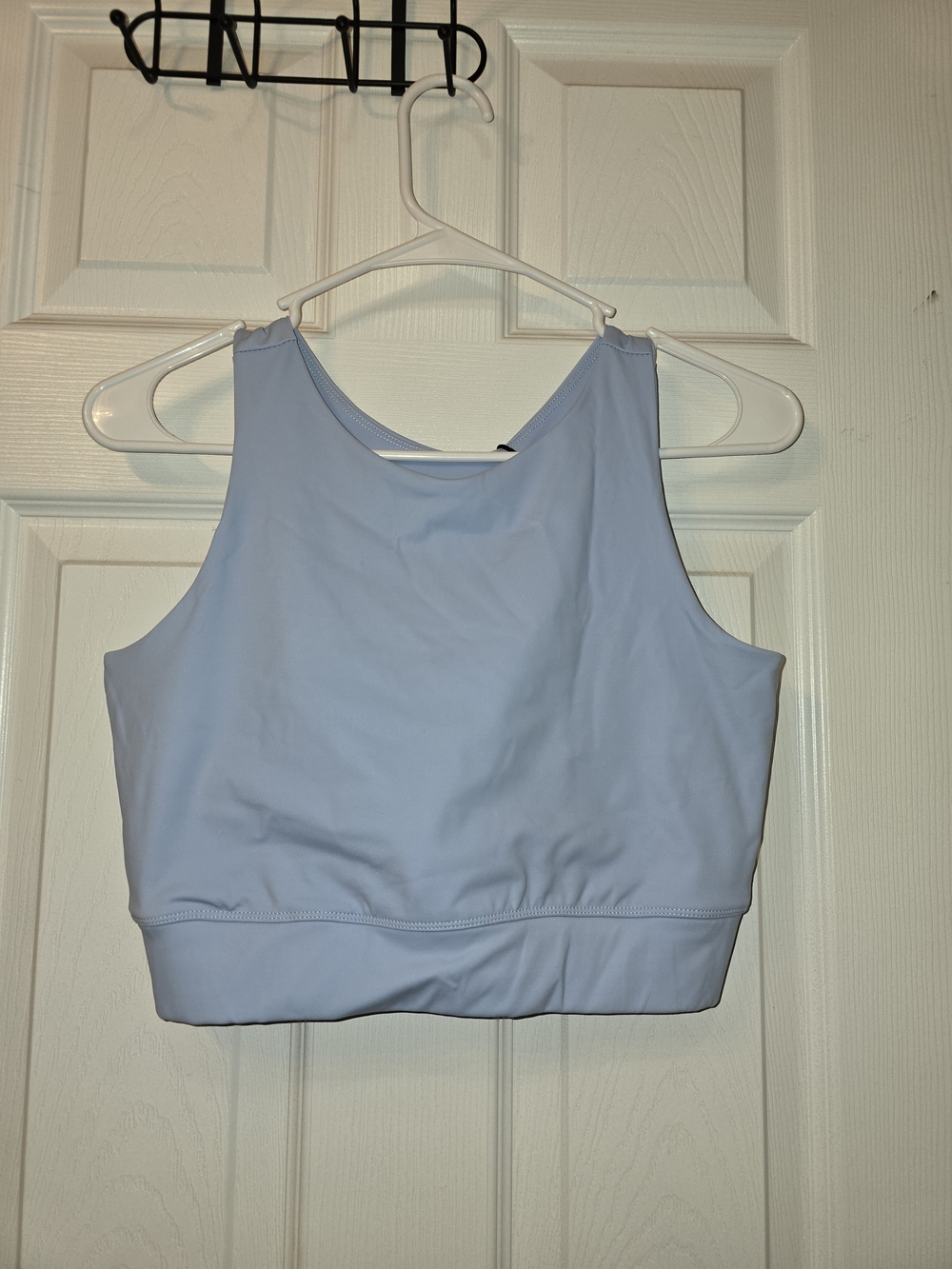The Barbell Cartel Infinity Sports Bra In Baby Blue Size Large